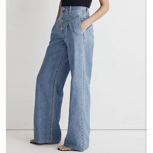 Madewell Light Blue Flare & Wide Leg Jeans